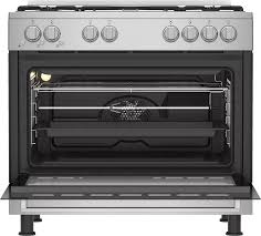 CUISINIERE 90CM 5F INOX VENTILE CATALISE BEKO